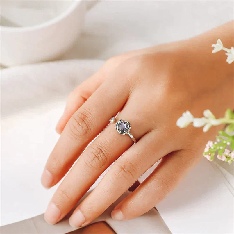 Bague Projection Souvenir Personnalisée