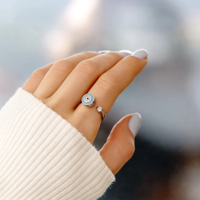 Bague Anti-Stress - Mauvais Œil Protecteur