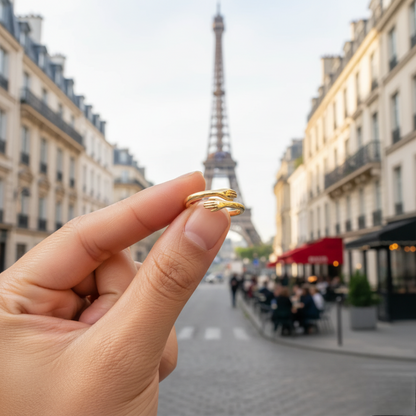 Bague Douce Étreinte