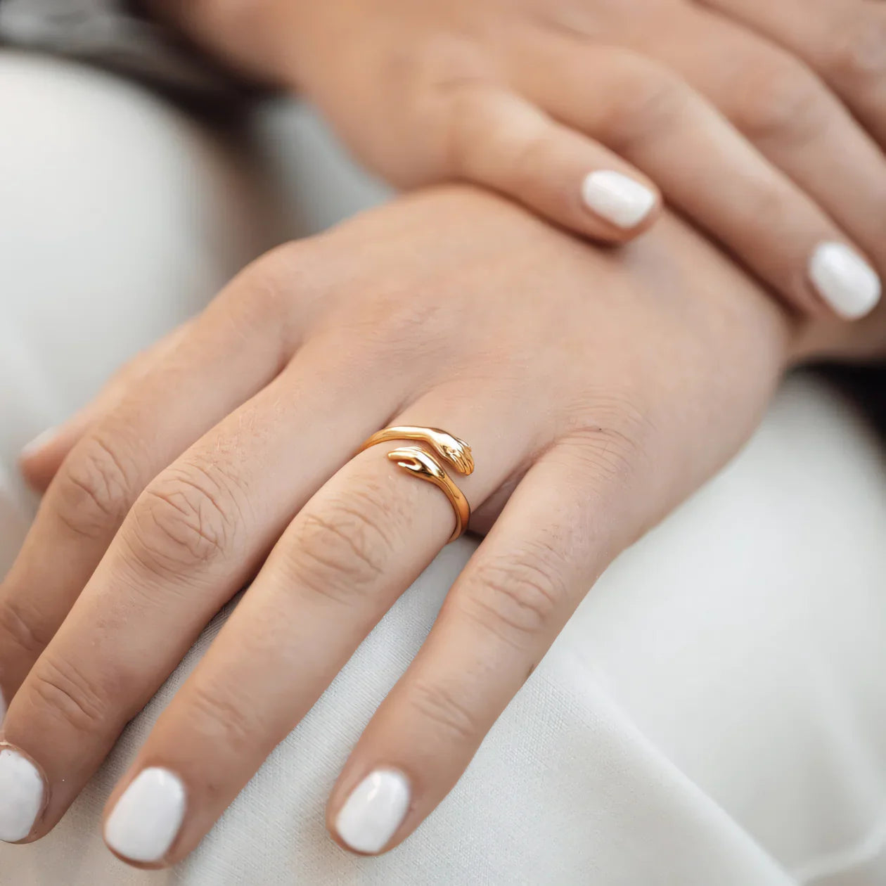 Bague Douce Étreinte