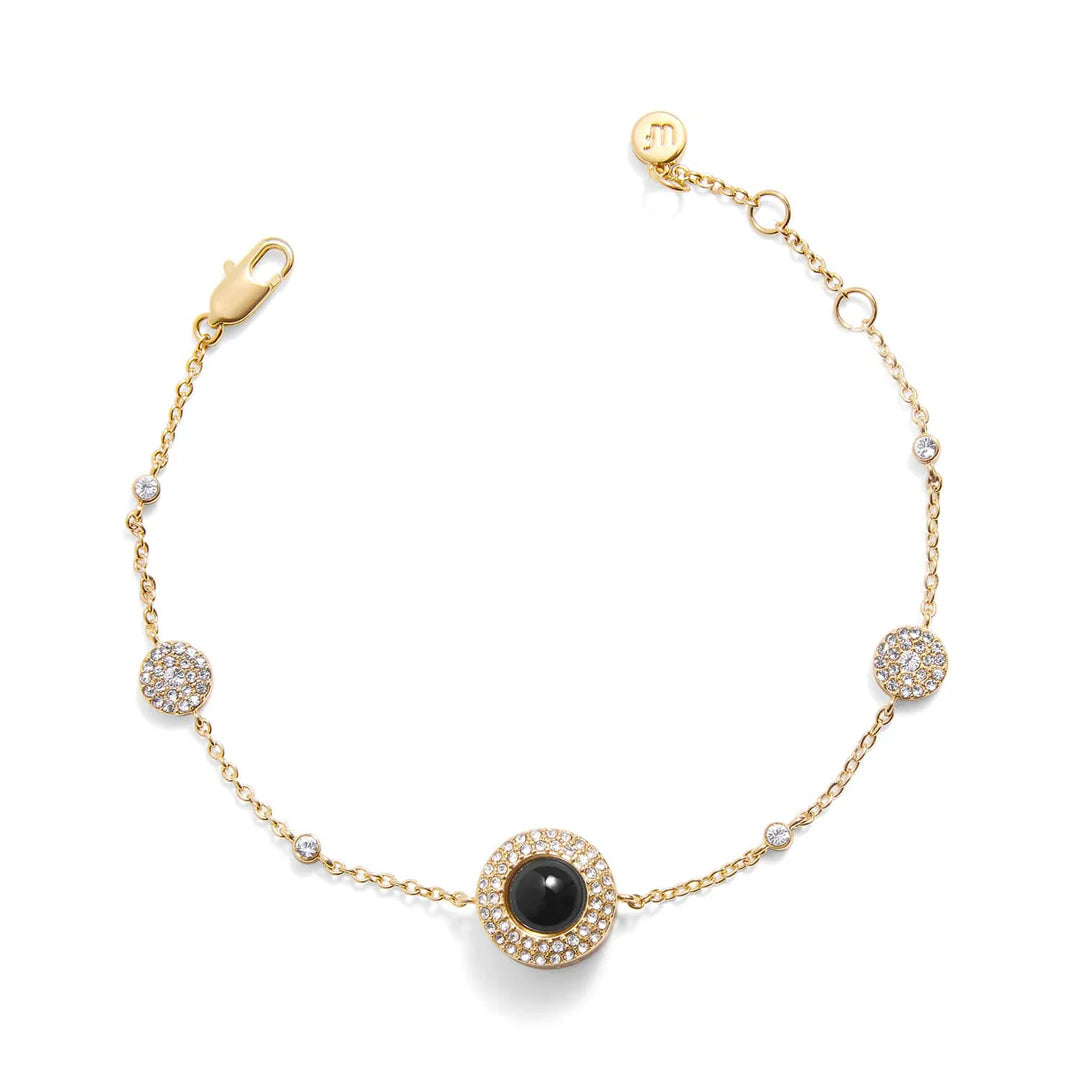 Bracelet Cercle Pavé - Photo Personnalisée