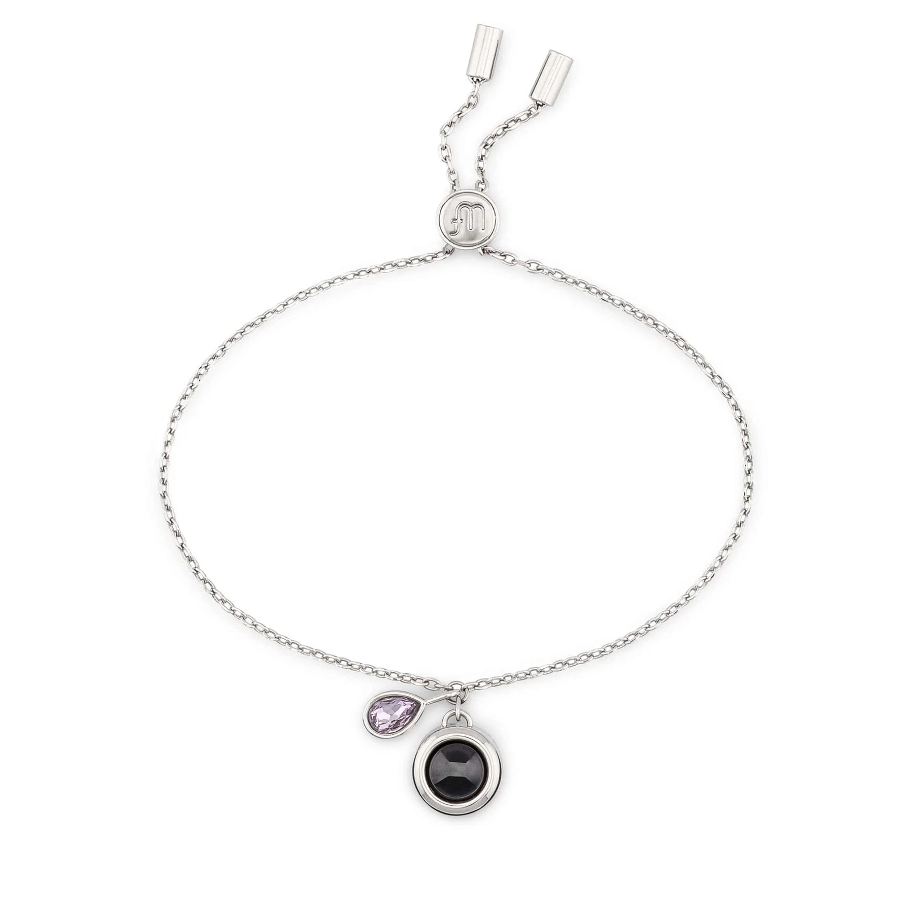 Bracelet Coulissant Pierre de Naissance & Photo