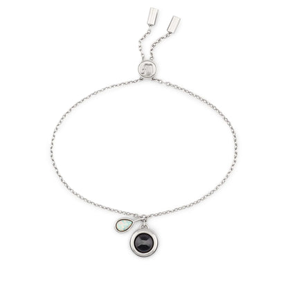 Bracelet Coulissant Pierre de Naissance & Photo