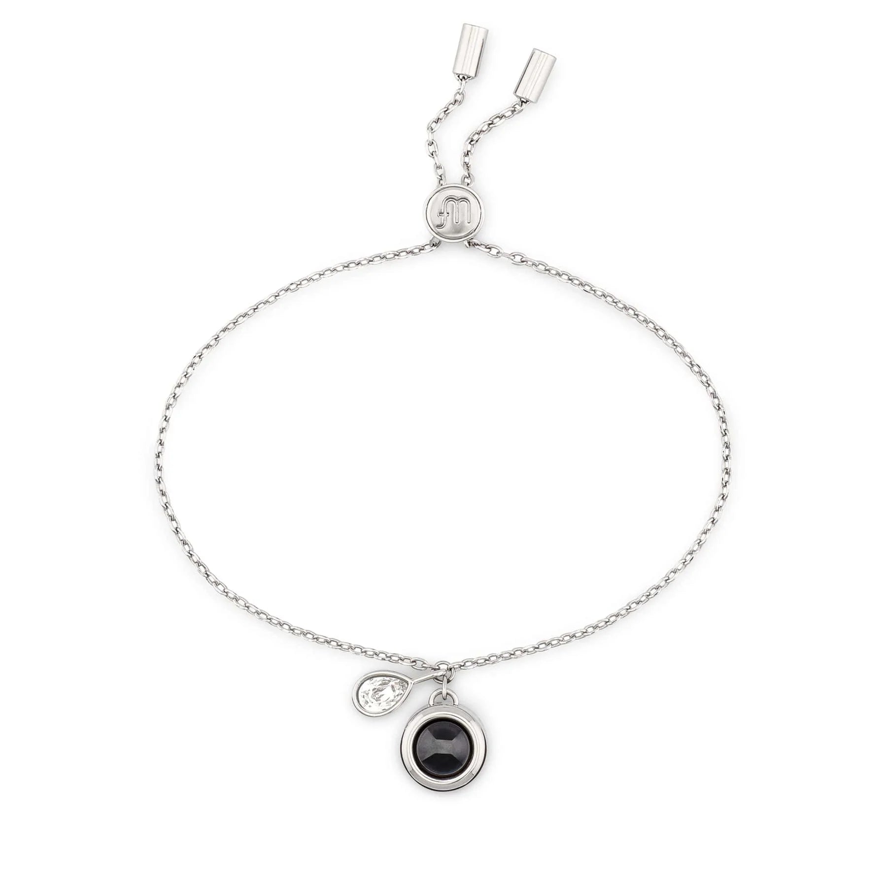 Bracelet Coulissant Pierre de Naissance & Photo