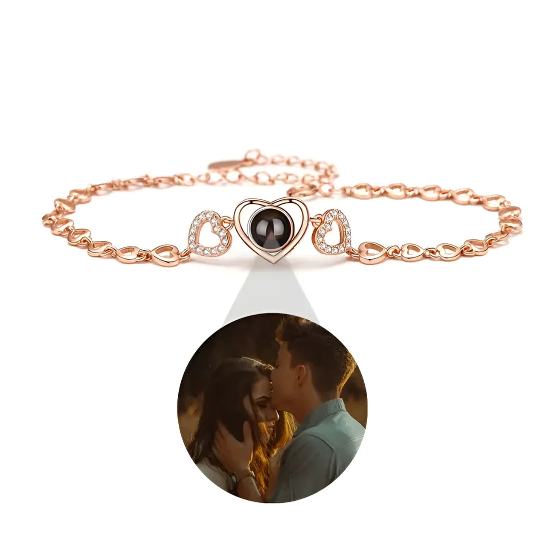 Bracelet Cœur Souvenir Photo
