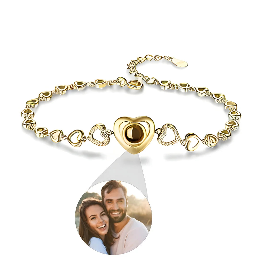Bracelet Cœur Souvenir Photo