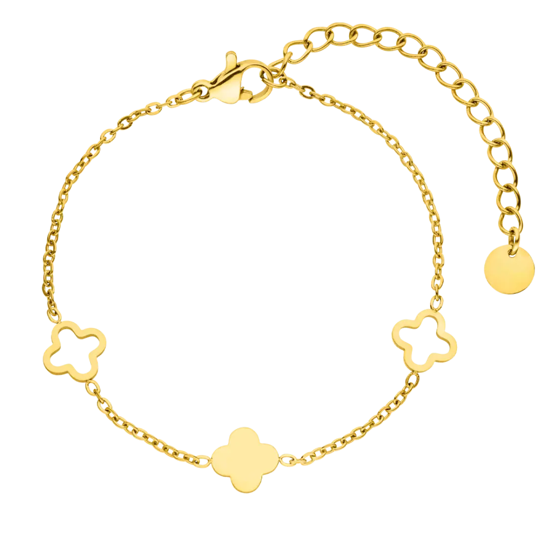 Bracelet Trio de Trèfles