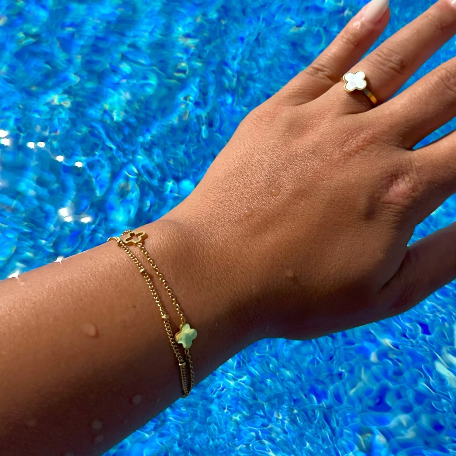 Bracelet Trio de Trèfles