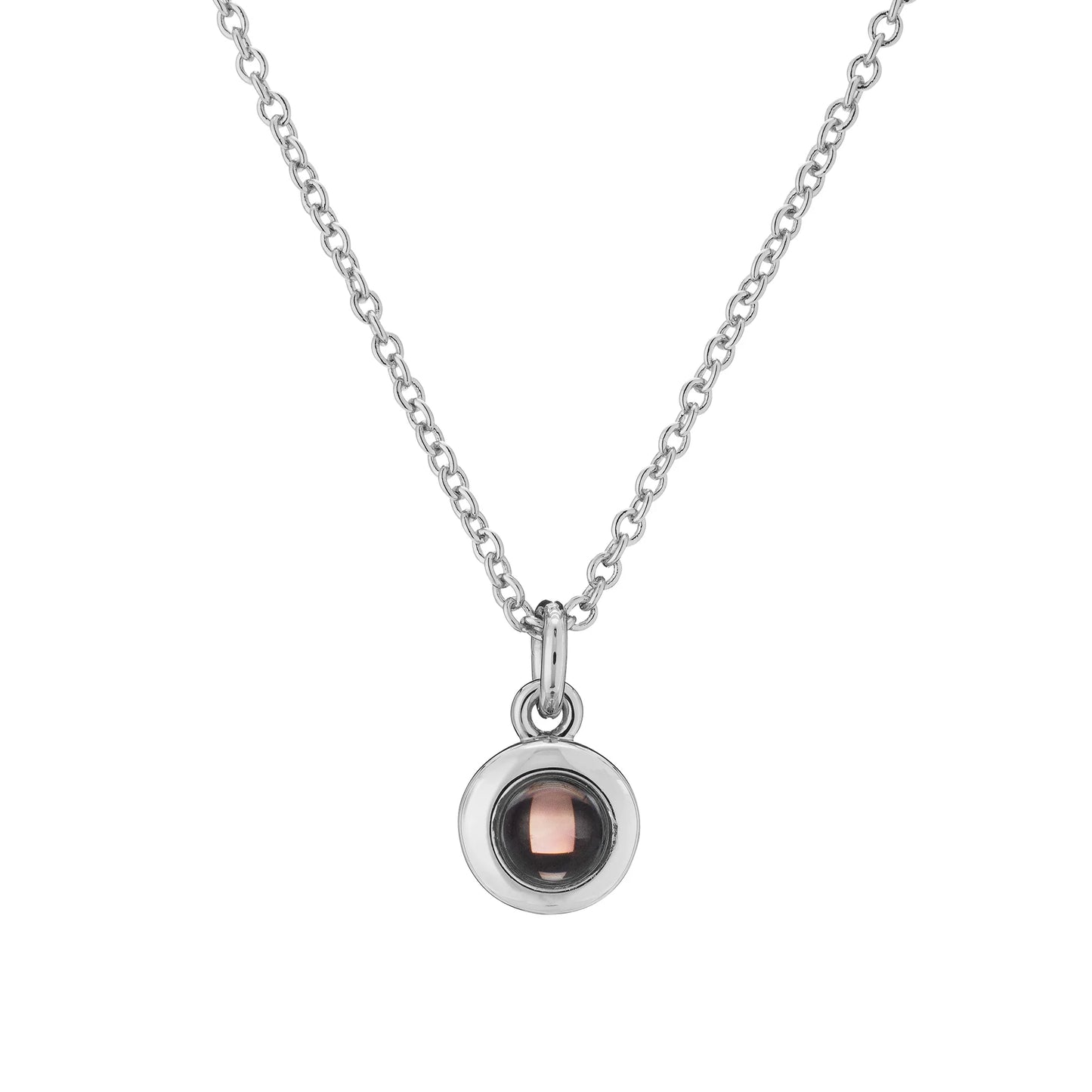 Collier Pendentif Cercle Photo
