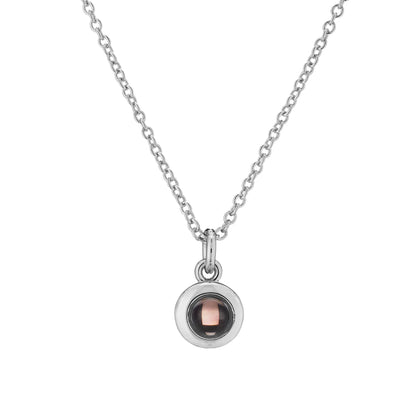 Collier Pendentif Cercle Photo
