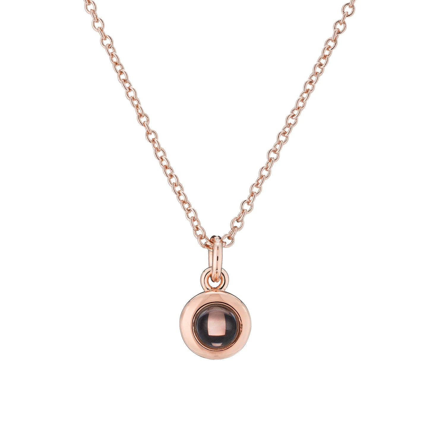 Collier Pendentif Cercle Photo