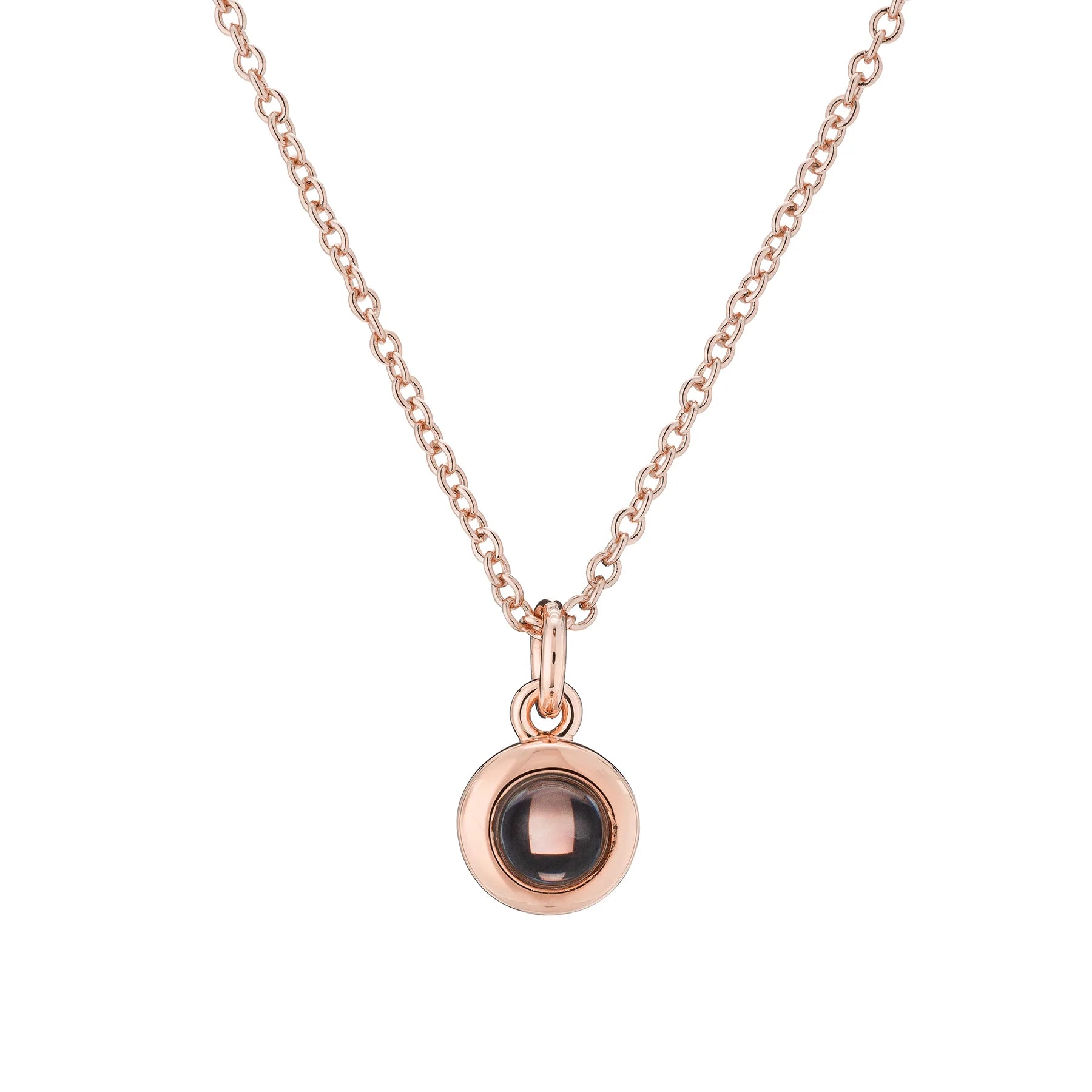 Collier Pendentif Cercle Photo