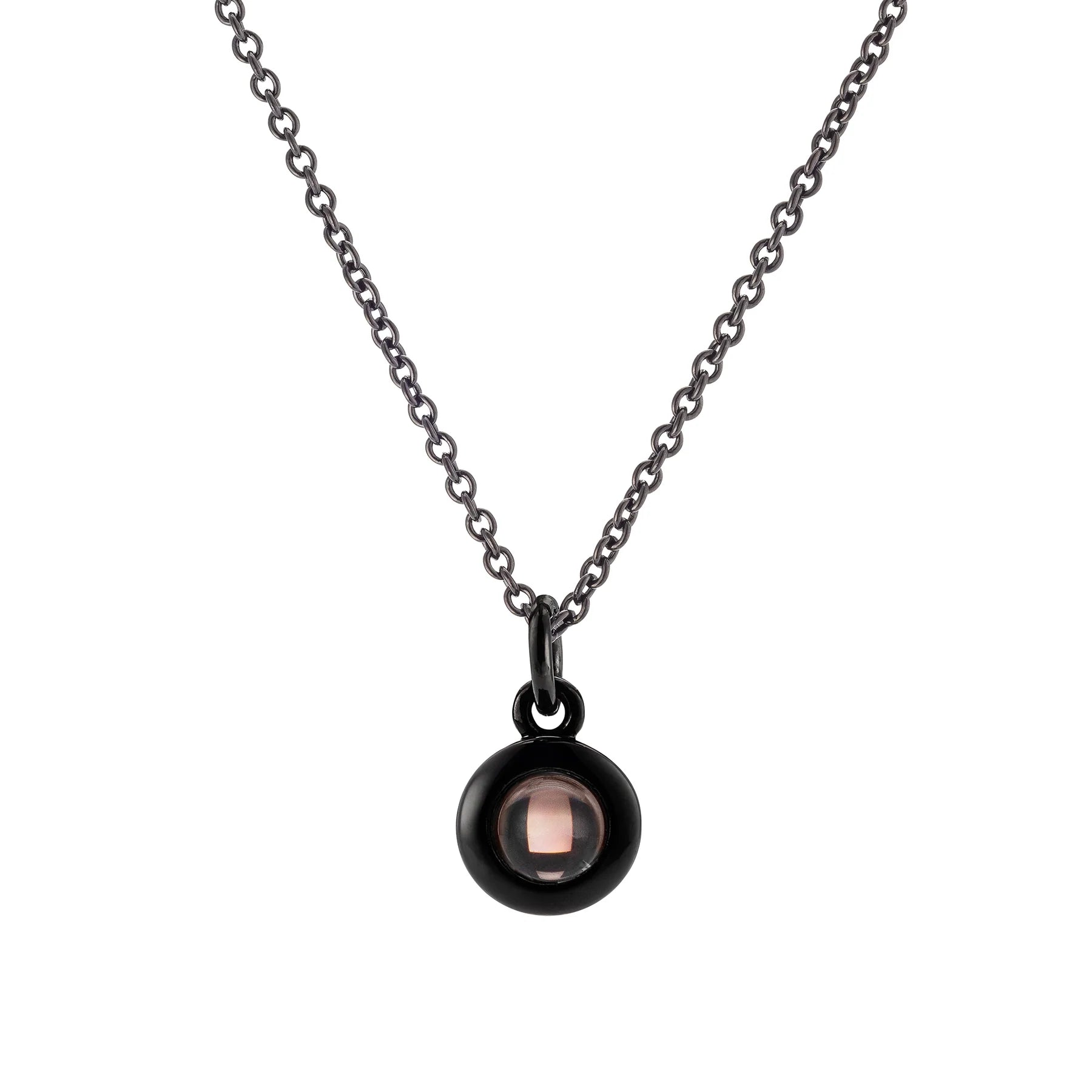 Collier Pendentif Cercle Photo
