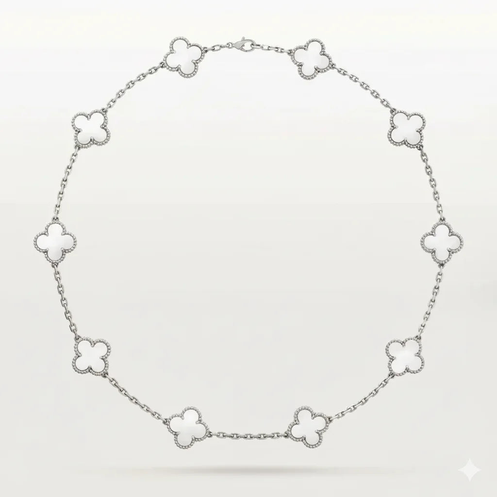 Collier Pendentif Trèfle Élégance