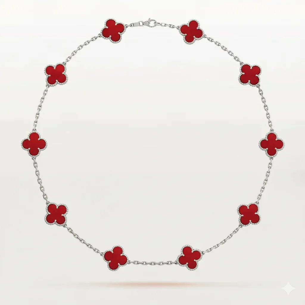 Collier Pendentif Trèfle Élégance