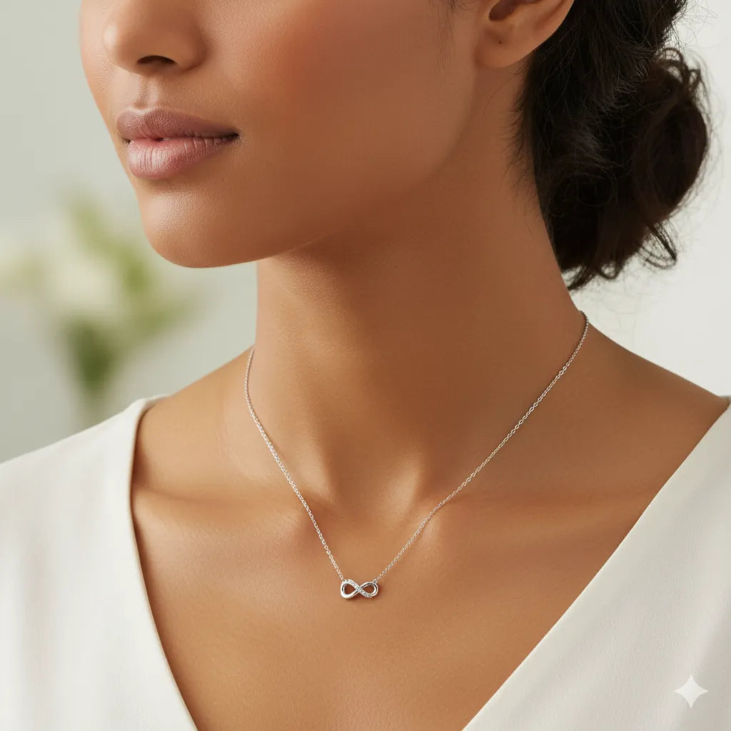 Collier Symbole Infini
