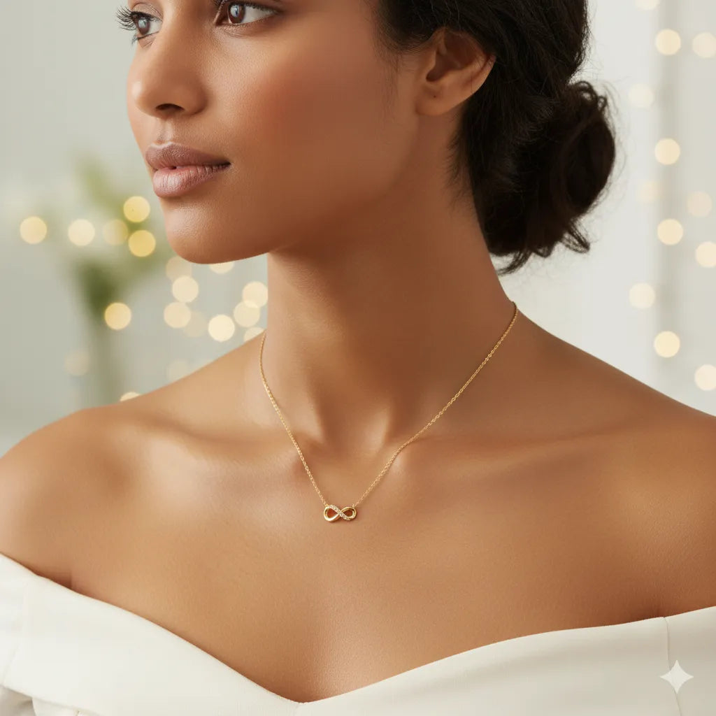 Collier Symbole Infini