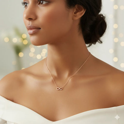 Collier Symbole Infini