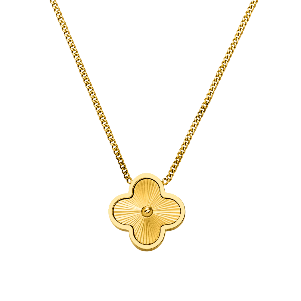 Collier Trèfle Doré – Plaqué Or 18K