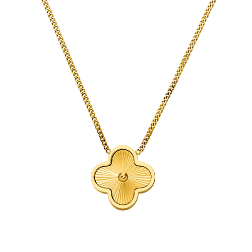 Collier Trèfle Doré – Plaqué Or 18K