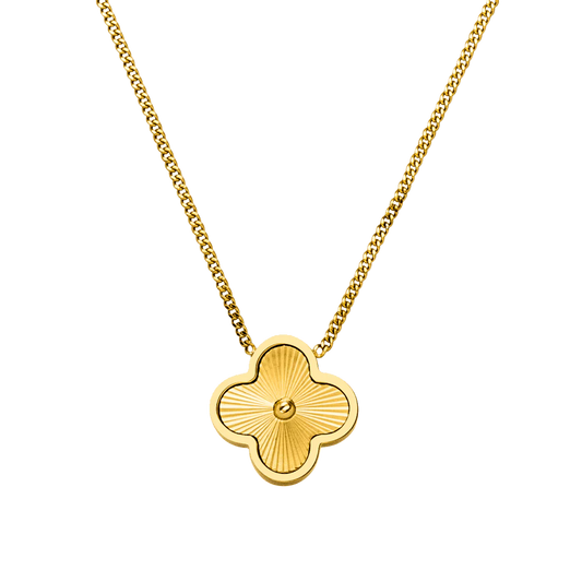 Collier Trèfle Doré – Plaqué Or 18K