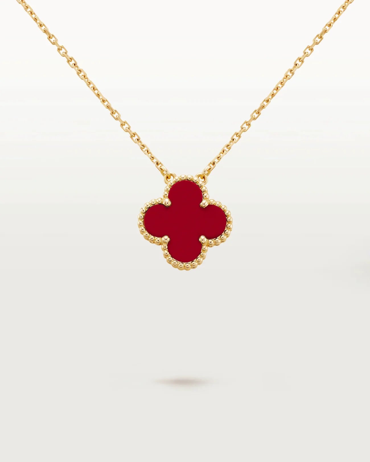 Collier Pendentif Trèfle Porte-Bonheur