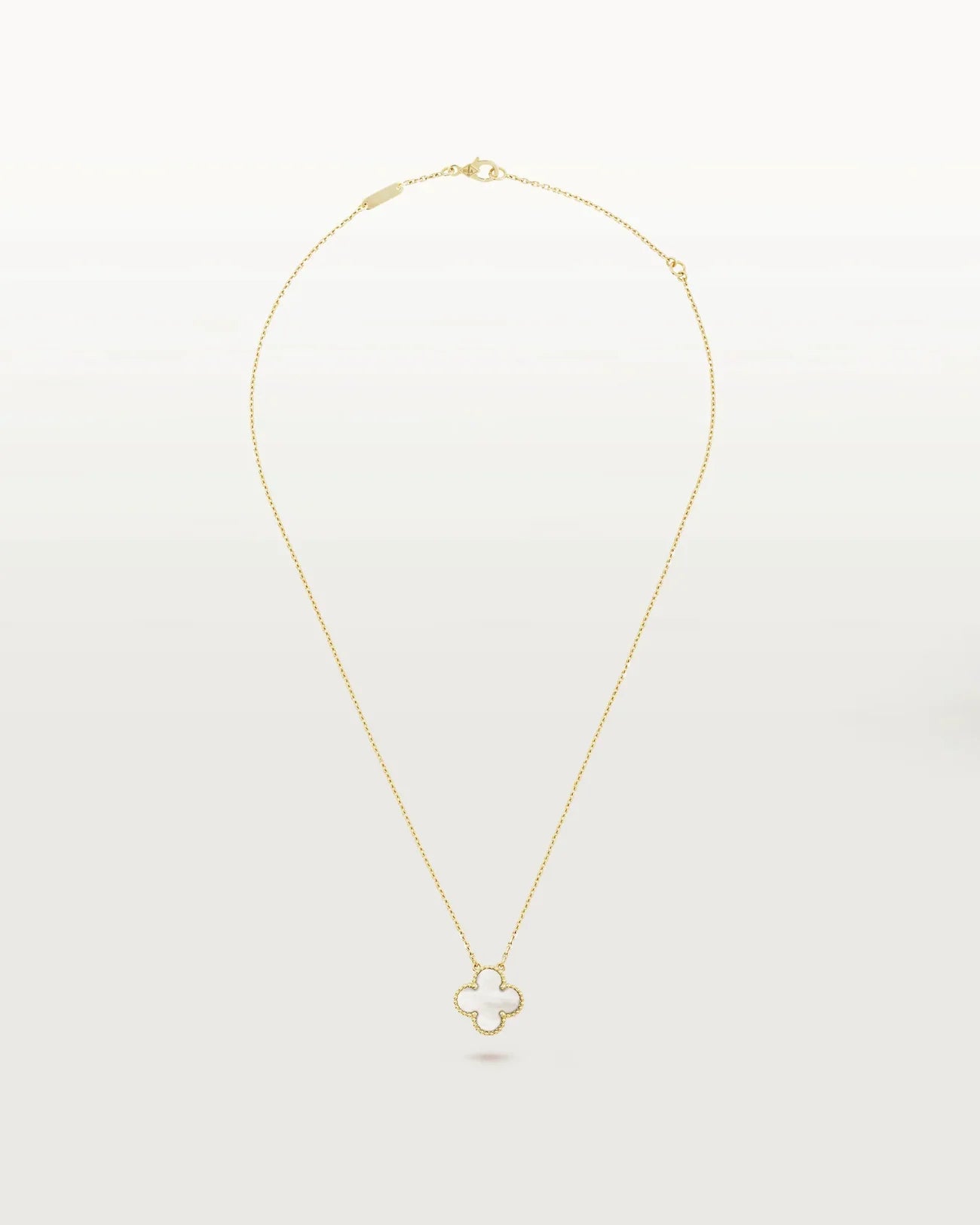 Collier Pendentif Trèfle Porte-Bonheur