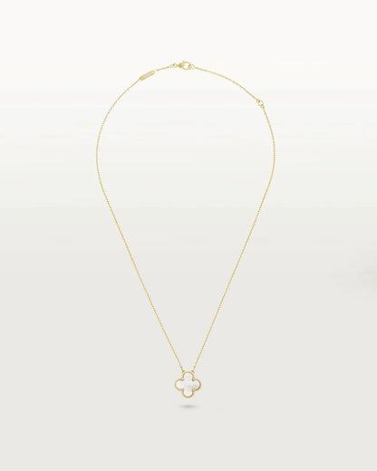 Collier Pendentif Trèfle Porte-Bonheur